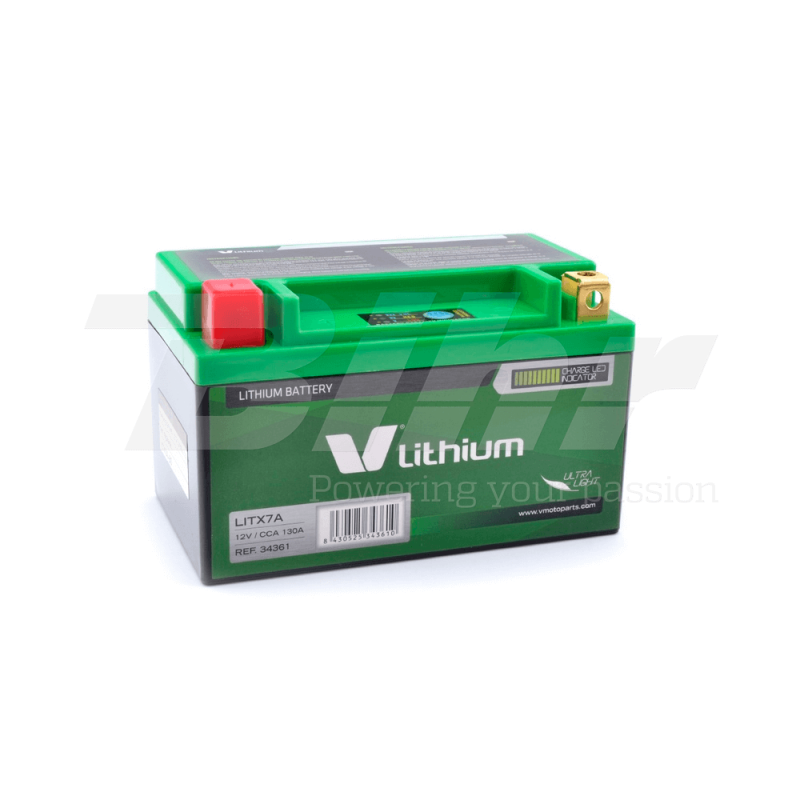 Bateria de litio V Lithium LITX7A (Con indicador de carga)