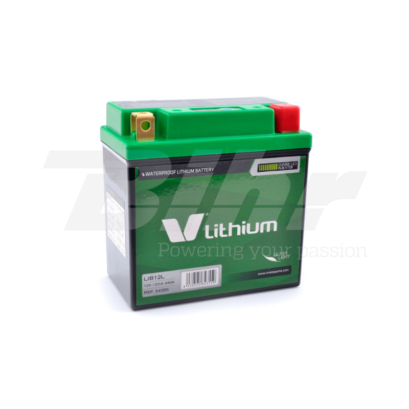 Bateria de litio V Lithium LIB12L (Impermeable + Indicador de carga) 34355