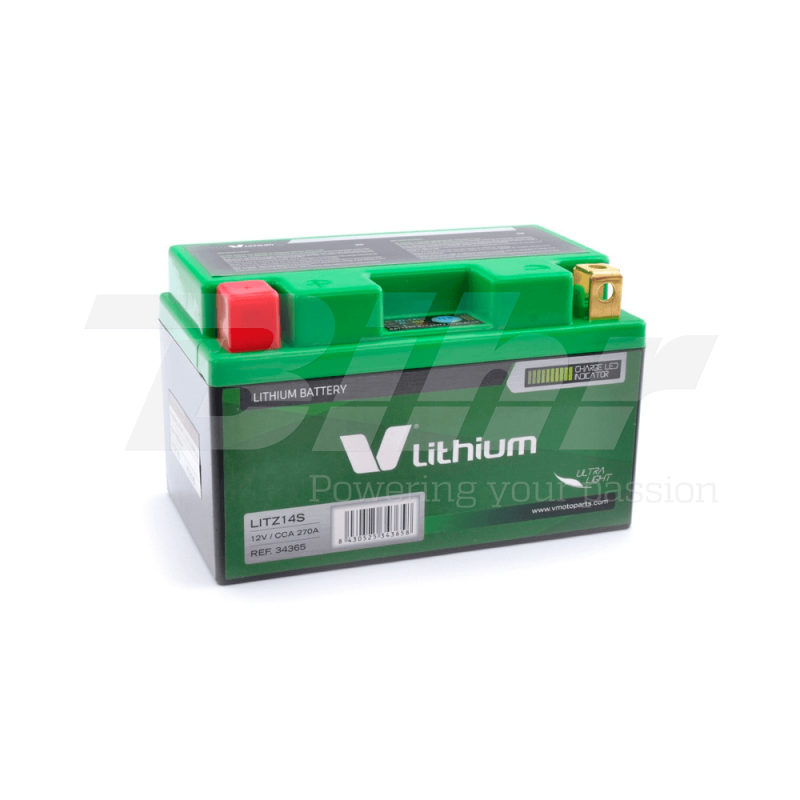 Bateria de litio V 34365 Lithium LITZ14S (Con indicador de carga) YAMAHA XJR 1300