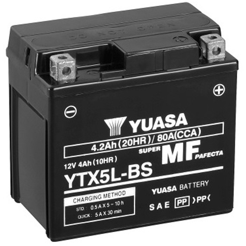 BATERIA YUASA YTX5L-BS YS125