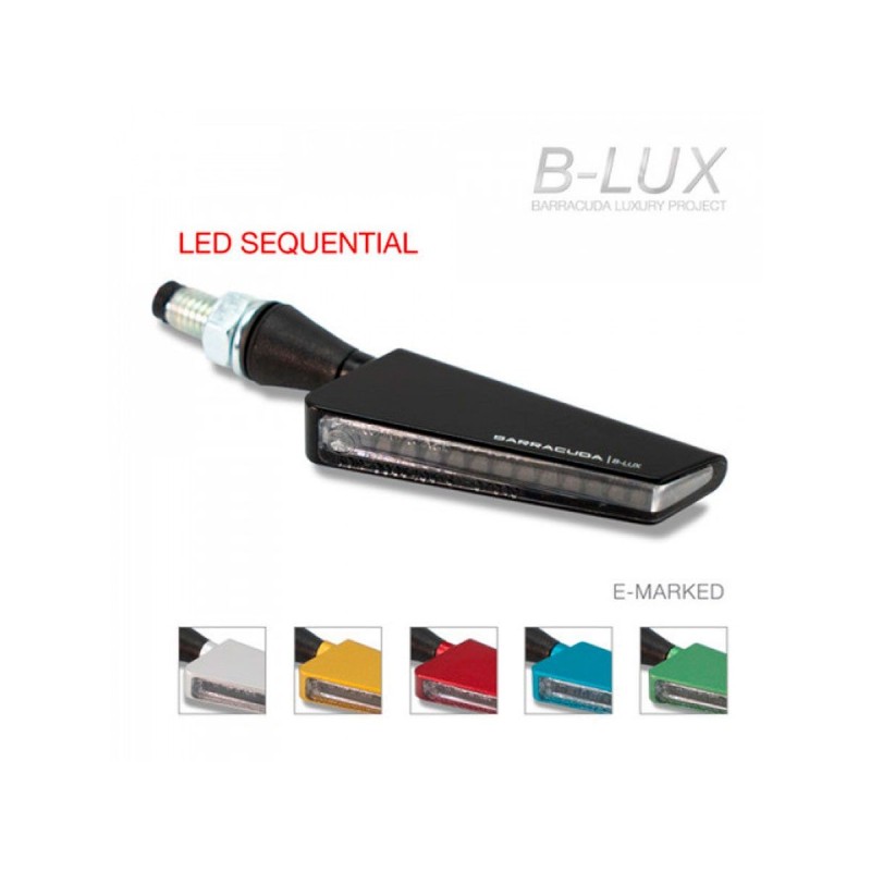 Intermitentes barracuda N1001-BSQ SQ-LED B-LUX (INTERMITENTE SECUENCIAL) (PAR)