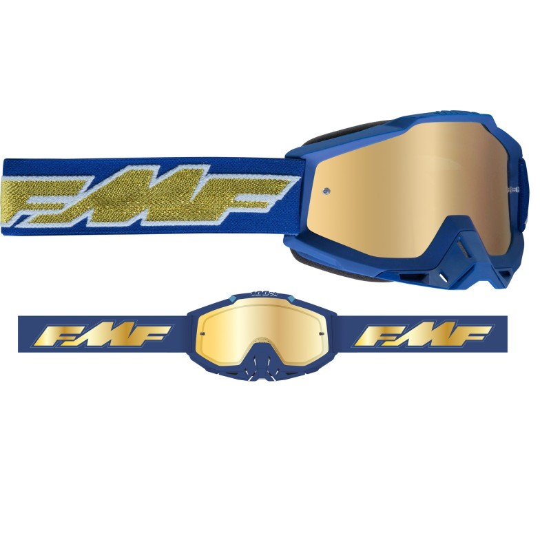 FMF POWERCORE GOGGLE CORE CYAN- CLEAR LEANS F5005000004-