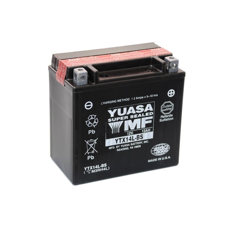 Batería Moto Yuasa YTX14L-BS*