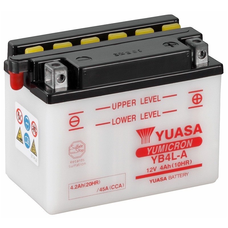 Batería Yuasa YB4L-A Convencional