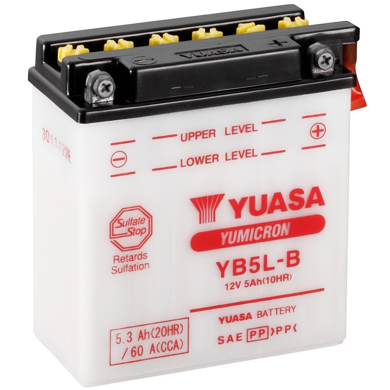 Batería Yuasa YB5L-B Combipack Convencional