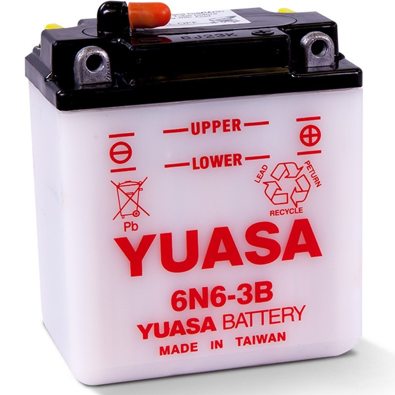 Batería Yuasa 6N6-3B Convencional