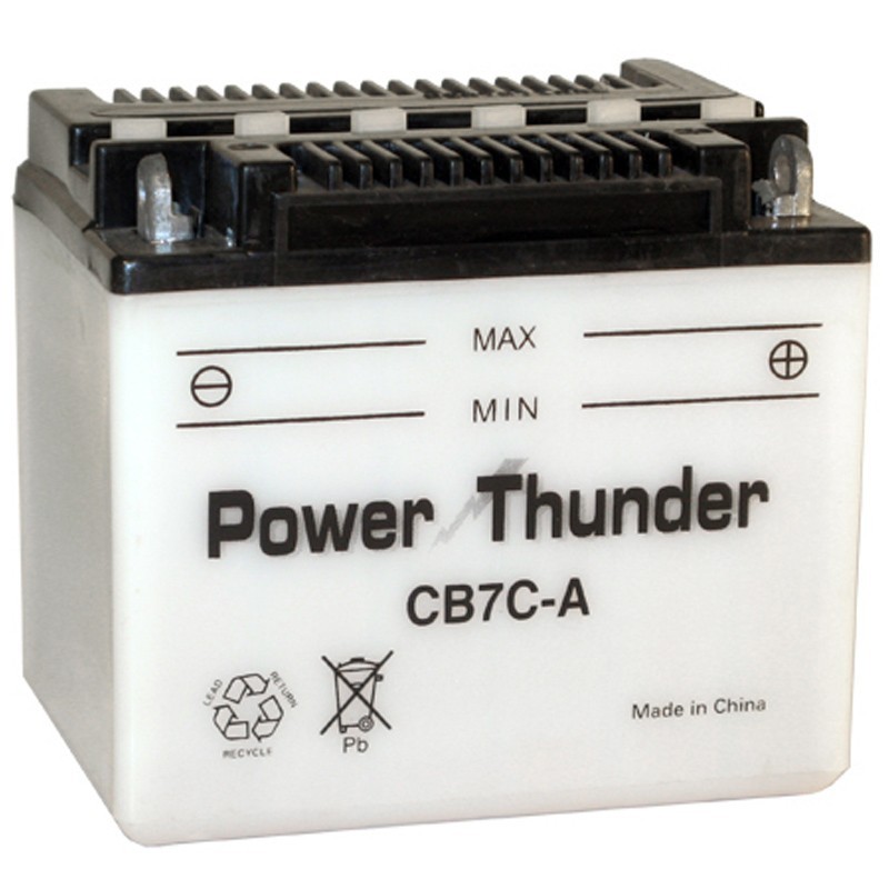 Batería Power Thunder CB7C-A Convencional