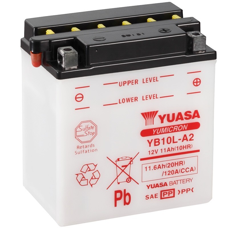 Batería Yuasa YB10L-A2 Combipack Convencional