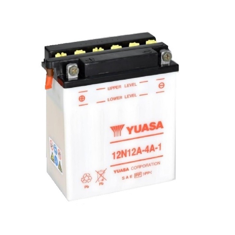 Batería Yuasa 12N12A-4A-1 Sin ácido