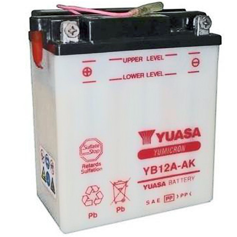 Batería Yuasa YB12A-AK Convencional
