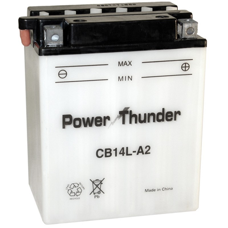 Batería Power Thunder CB14L-A2 Convencional