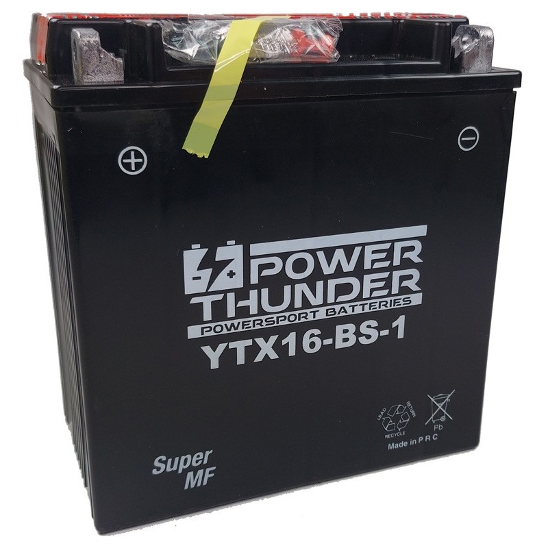 Batería Power Thunder CTX16-BS-1 Sin Mantenimiento