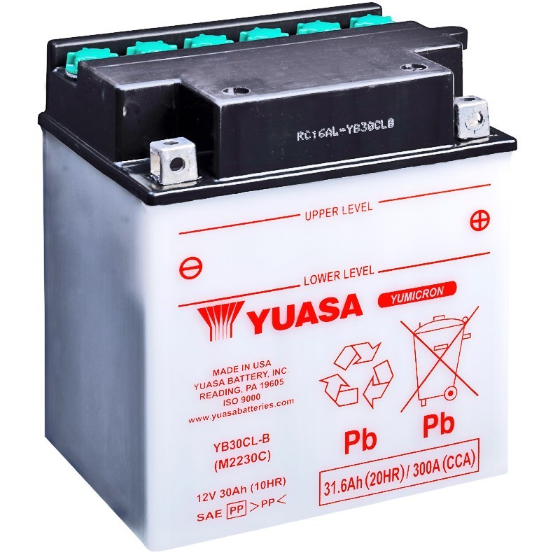 Batería Yuasa YB30CL-B Convencional