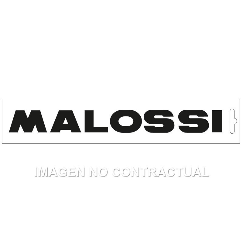 Adhesivo Malossi Negro 22 cm
