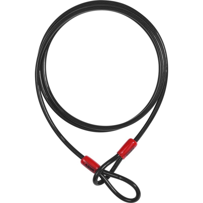 Cable de acero Abus Cobra 8/250 Black