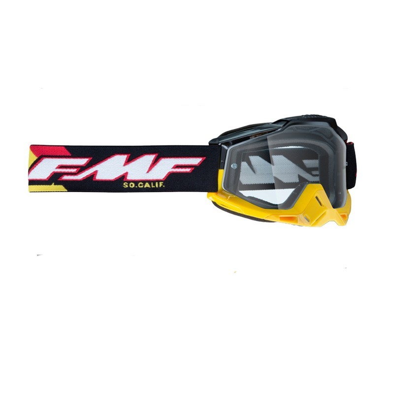FMF POWERBOMB GOGGLE SPEEDWAY CLEAR LENS