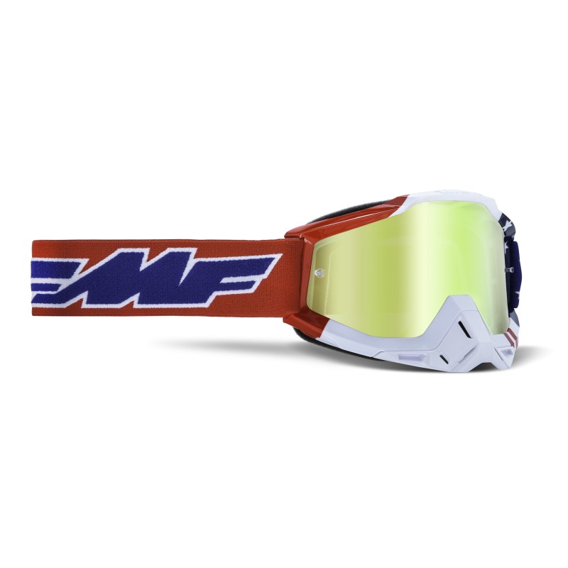 FMF POWERBOMB GOGGLE US OF A - MIRROR TRUE GOLD