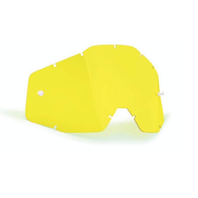FMF POWERBOMB/POWERCORE REPLACEMENT - SHEET YELLOW LENS