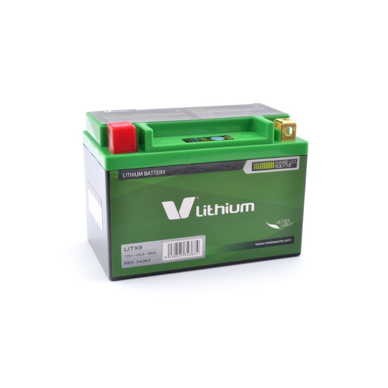 Bateria de litio Lithium LTX9 (Con indicador de carga) XMAX 125 08-13/250 05-13