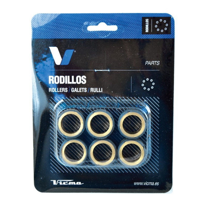 Rodillos 20x17 Carbono Vicma
