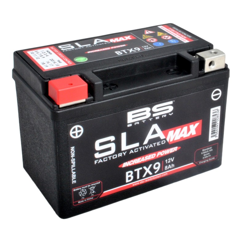 Batería BS Battery SLA MAX BTX9 (FA