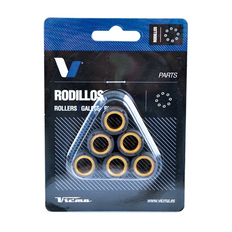 Rodillos Variador Carbono 18x14. 13g 12484 SUPERDINK 125